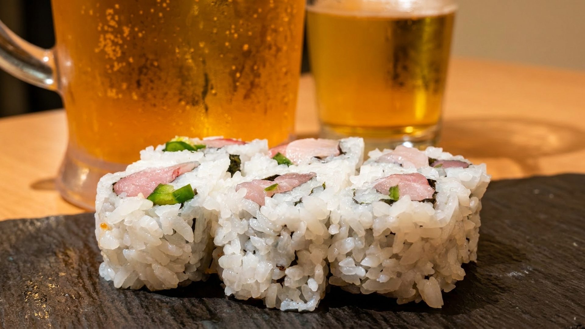 Sushi and songs, after dark