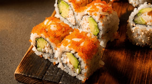 Deluxe California Roll.