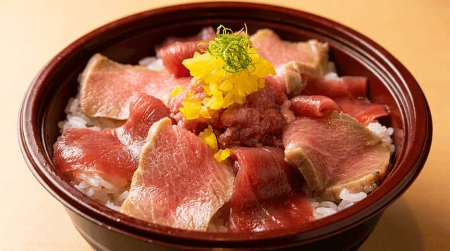 Bluefin Tuna Tasting Donburi.