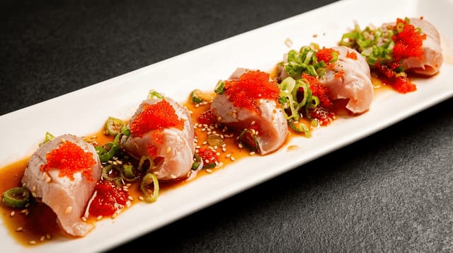Albacore Tataki.