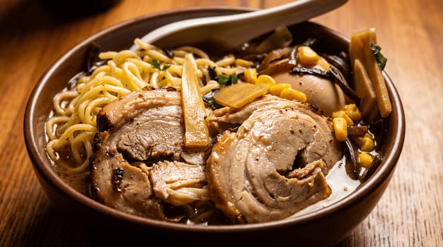 Black Garlic Tonkotsu Ramen.