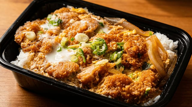 Chicken Katsudon.
