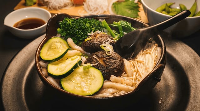 Veggie Udon.
