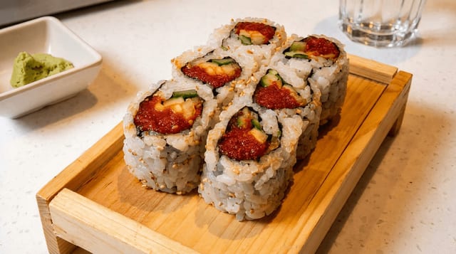 Spicy Tuna Roll.