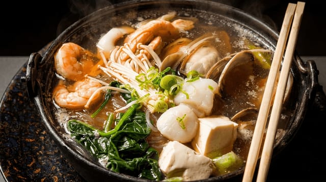 Seafood Yosenabe.
