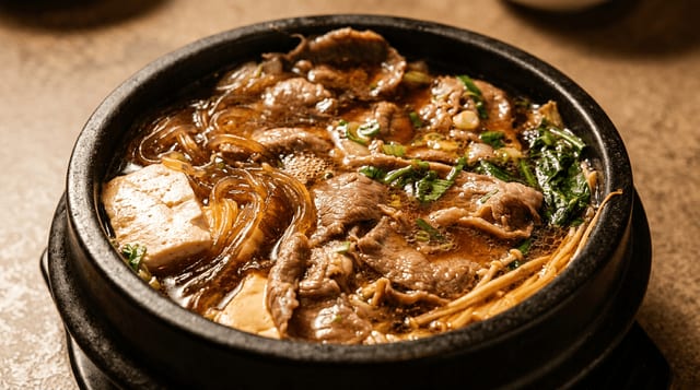 Beef Udon.