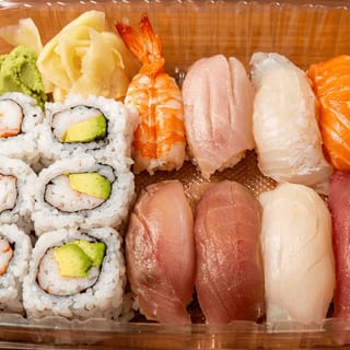Sushi Combination with California Roll